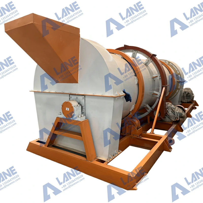 Rotary Drum Churning Teeth Two-in-one Granulator